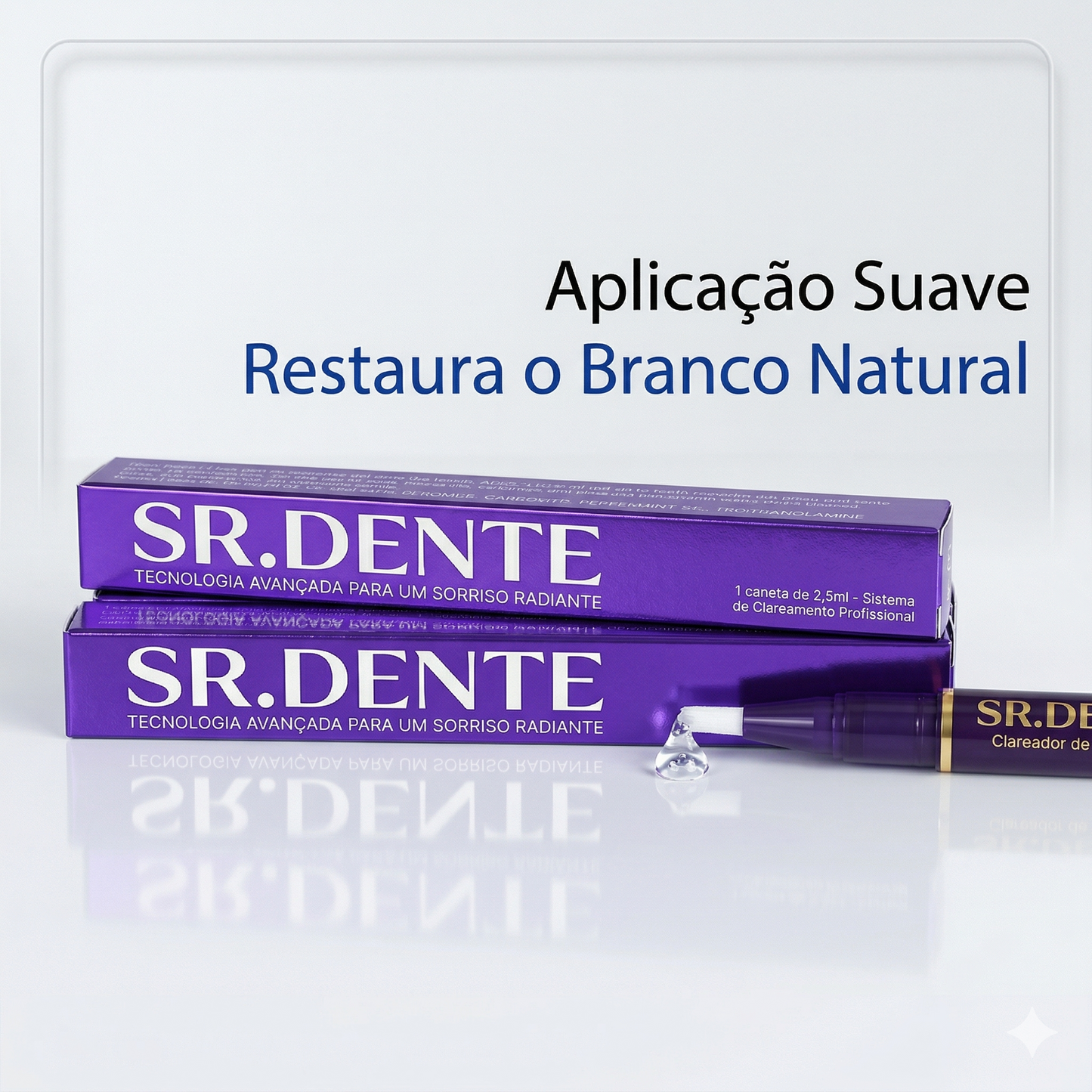CANETA CLAREADORA DENTAL